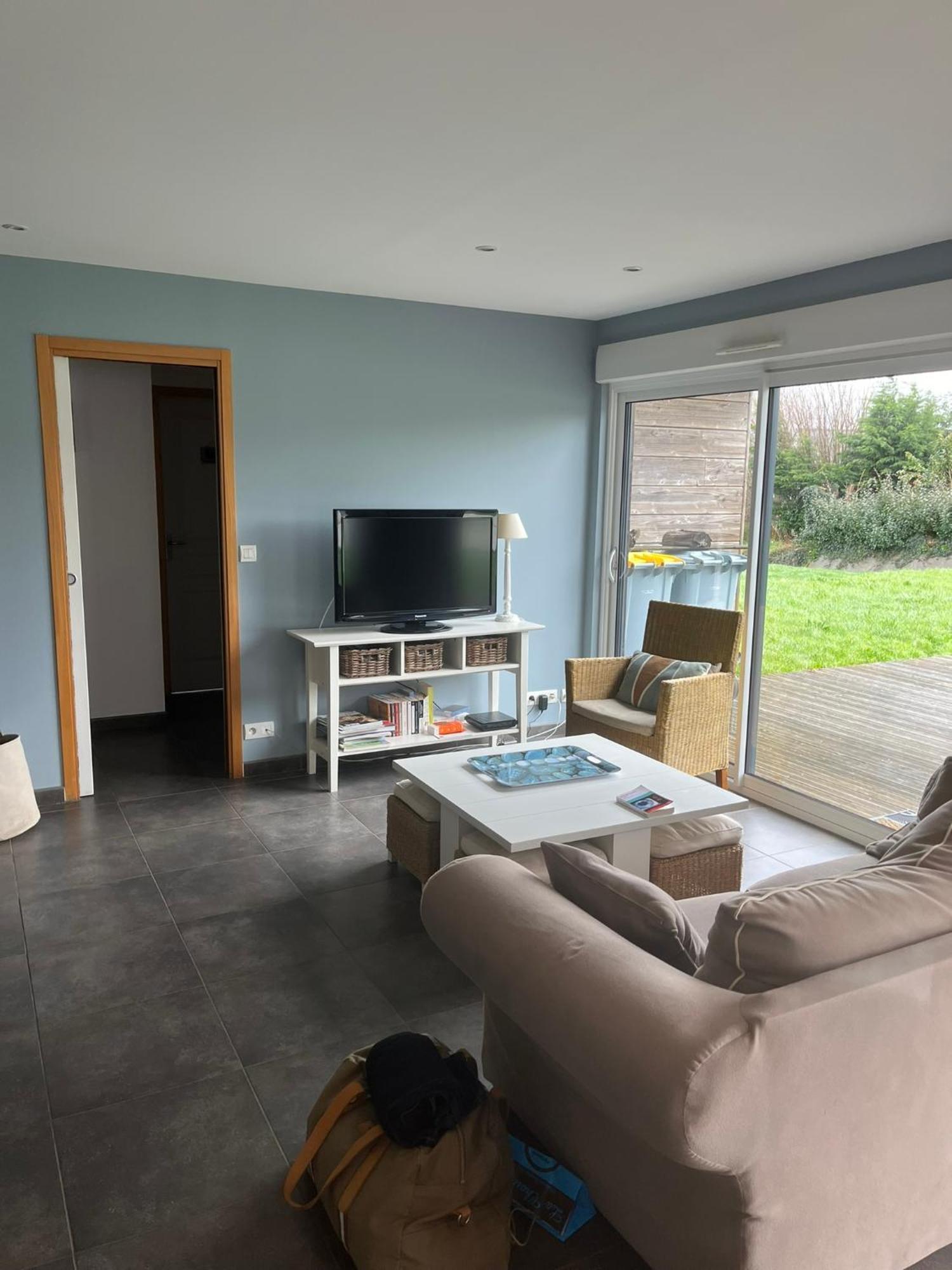 Belle Maison En Bois Perros - La Lande Exteriör bild